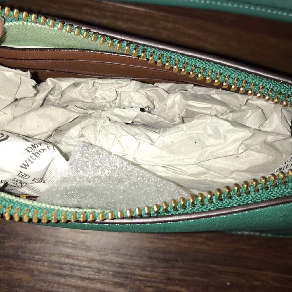 Coach Swinger Mini Leather Handbag NWT - Picture 5 of 9